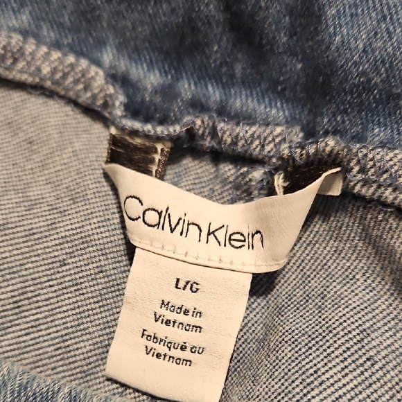 Calvin Klein Womens Large Jeggings Denim Darker Wash Pants Comfortable Stretchy - Picture 3 of 6